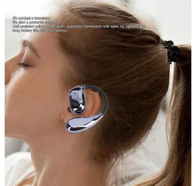 Alt view image 4 of 7 - Language Translation Earbuds, High Accuracy Translator Earbuds for 150 Languages & Accents, Real Time Translating Earbuds Language Translator Device for Travel Business Learning