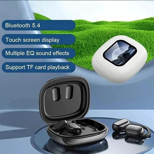 Alt view image 7 of 7 - VOCIPODS AI Translator Earbuds Fit iOS & Android, 144 Languages & Accents Language Translator Earbuds, Translating Earbuds Real Time Offer Two Way Real-Time Translation in Real Time (Black)