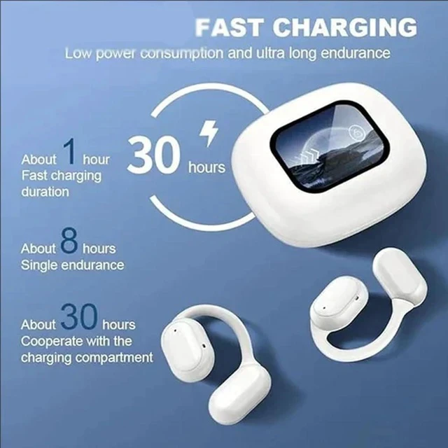 Alt view image 6 of 7 - VOCIPODS AI Translator Earbuds Fit iOS & Android, 144 Languages & Accents Language Translator Earbuds, Translating Earbuds Real Time Offer Two Way Real-Time Translation in Real Time (Black)