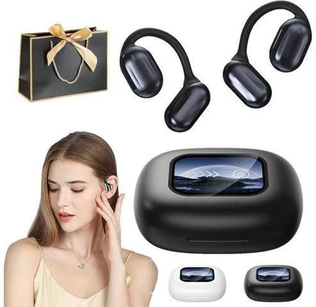 Main image of VOCIPODS AI Translator Earbuds Fit iOS & Android, 144 Languages & Accents Language Translator Earbuds, Translating Earbuds Real Time Offer Two Way Real-Time Translation in Real Time (Black)