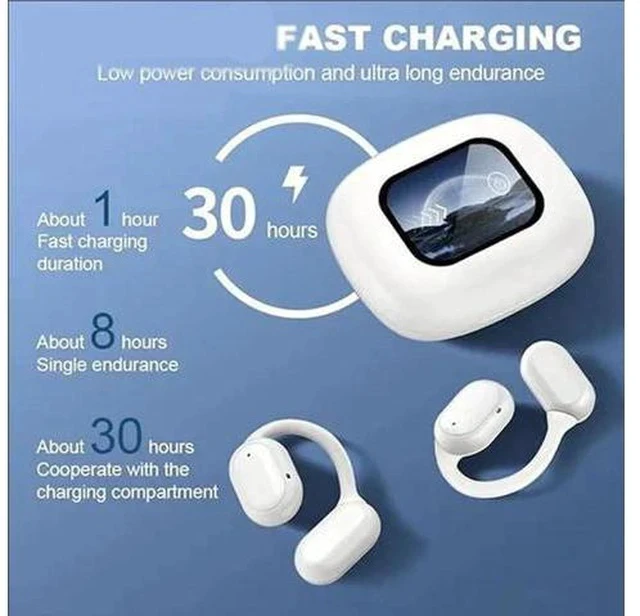 Alt view image 6 of 7 - VOCIPODS AI Translator Earbuds Fit iOS & Android, 144 Languages & Accents Language Translator Earbuds, Translating Earbuds Real Time Offer Two Way Real-Time Translation in Real Time (Black)