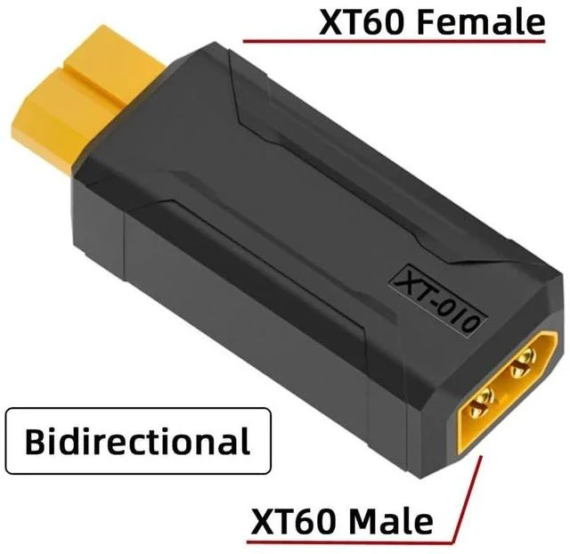 Alt view image 2 of 7 - xiwai XT60 Power Connector Male SC100 Protocol to XT60 Female Plug Fast Charging Adapter for RC Lipo Battery Quadcopter Multicopter Aeromodelling