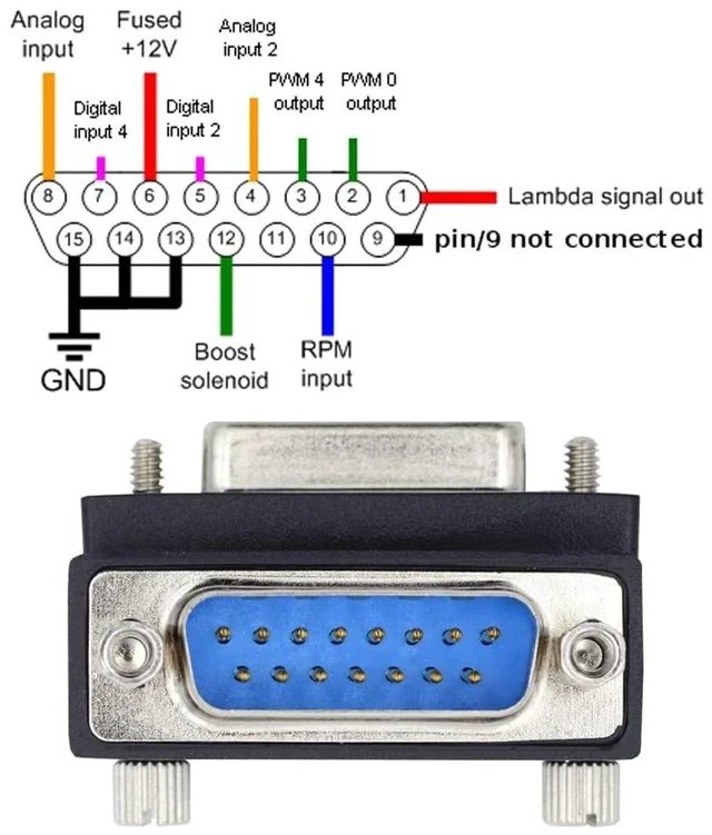 Alt view image 6 of 7 - RS232 D-subminiature 15pin Male Nut to Female Screw Extension Adapter DB Connector Up 90 Degree Angled