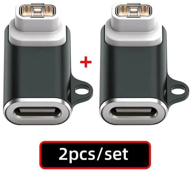 Alt view image 2 of 7 - 2pcs/lot Connector Smart Watch Charging Adapter USB Type-C to 3-Pin Compatible with COROS Pace Pro