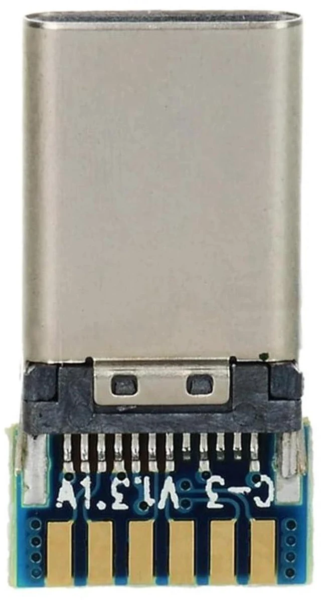 Main image of 24pin USB 3.1 Type C USB-C Male Plug Connector SMT Type with PC Board