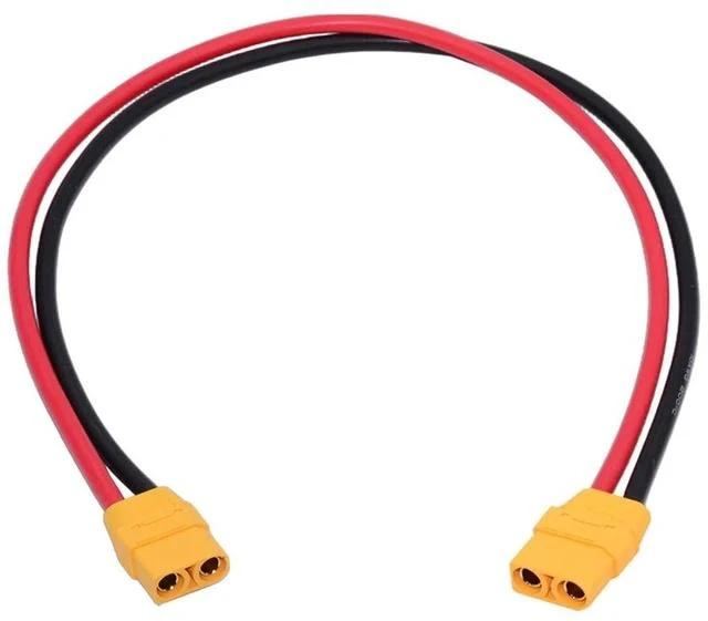 Main image of xiwai XT90 Plug Female to Female 10AWG Extension Cable Charging Connector for RC Battery Portable Power Station Solar Panel 1.6ft