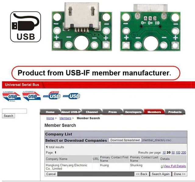 Alt view image 7 of 7 - 5pcs/Set DIY OEM USB2.0 Micro-B Female Receptacle Socket Connector with PCB Mounting Assembly Solder Type 480Mbps