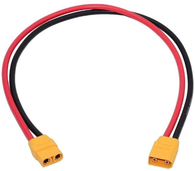 Main image of xiwai XT90 Plug Male to Female 10AWG Extension Cable Charging Connector for RC Battery Portable Power Station Solar Panel 1.6ft