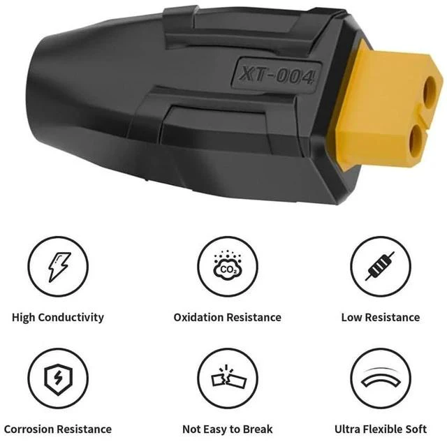 Alt view image 5 of 7 - xiwai XT60 Power Connector Female SC100 Protocol to DC 7.9x5.4mm Female Plug Fast Charging Adapter for RC Lipo Battery Quadcopter Multicopter Aeromodelling