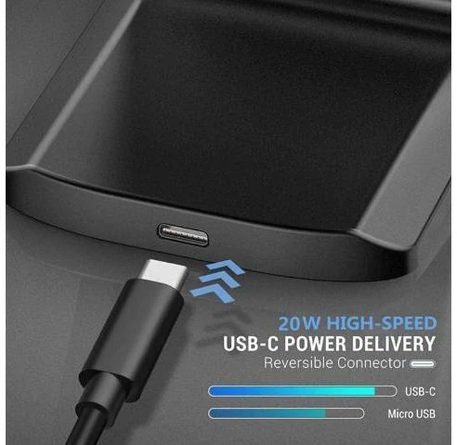 Alt view image 7 of 7 - 20W Fast Wireless Charger Wireless Charging Stand Compatible with iPhone 17 16 Pro 15 Pro 15 14 13 12 11 Series/X/XS Phone Charger for Galaxy S25/S24/S23/Note 20 Pixel 8/7 Pro/LG G8 etc