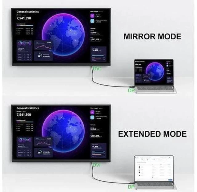 Alt view image 6 of 7 - HDMI to VGA Cable 6 Feet 2-Pack Computer HDMI to VGA Monitor Cord Male to Male for Computer Switch Player Game and Other Devices