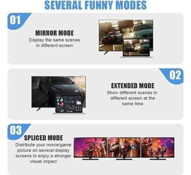 Alt view image 7 of 7 - 8K HDMI 2.1 Fiber Optic Cable 16ft, Ultra High Speed 48Gbps HDMI Cable, 4K 120Hz 144Hz 2K 240Hz Gaming HDMI Cable 2.1 Certified, eARC HDCP 2.2&2.3 HDR 10+ Dolby for PS5/Xbox Series X/Apple TV 8K