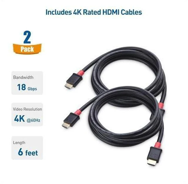 Alt view image 5 of 6 - Cable Matters Wall Mount HDMI Extender with TCP/IP Support for 1-to-Many Setup - Up to 300 Feet & Receiver Box for HDMI Extender Over Ethernet Cable