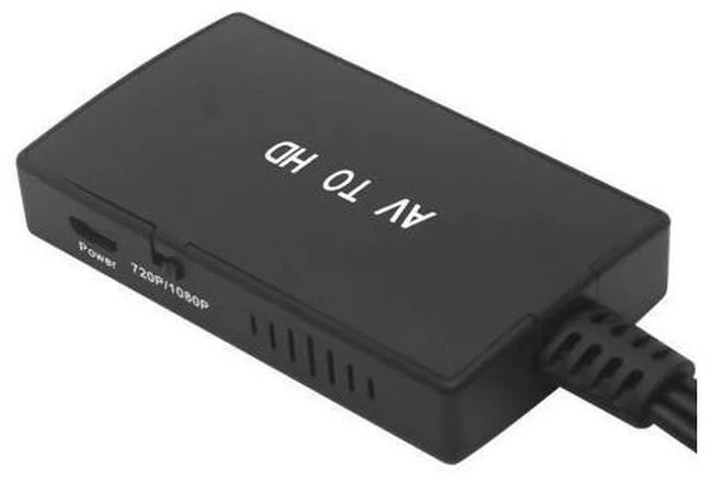 Alt view image 5 of 6 - 3RCA AV Signal to Digital 1080p HDMI, Ideal for Connecting NES/SNES to Modern Monitors RCA to HDM1