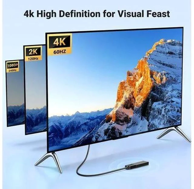 Alt view image 3 of 7 - HDMI Extension Cable 4K HDMI Extender 6FT Male to Female Adapter Cord Compatible with TV Stick PS5 PS4 Xbox Laptop PC Nintendo Switch Blu Ray Player Google Chromecast Wii U HDTV