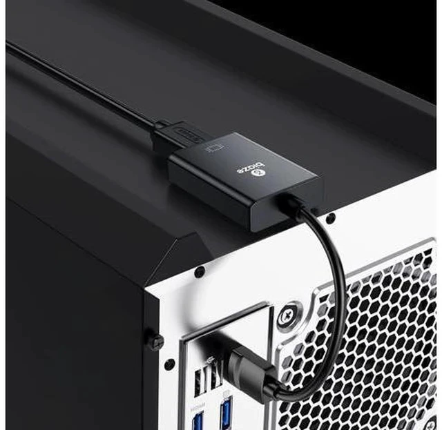 Alt view image 5 of 6 - USB to HDMI Converter Supports 4K@60Hz HDR Compatible with laptops/desktops/TVs/Monitors/projectors. HDMI to USB Adapter Compatible with Windows/Mac Systems (USB to HDMI Converter)