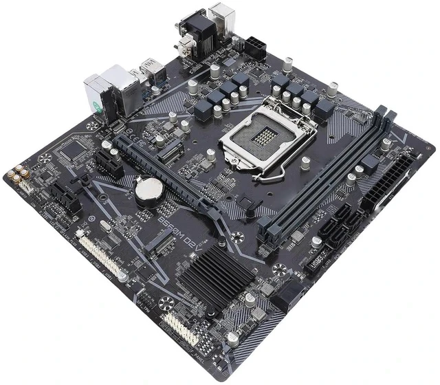 Alt view image 4 of 7 - Micro ATX Motherboard LGA1200 for 11th/10th Gen Core I9/i7/i5, B560 Chipset, PCIe 4.0 X16, Dual M.2 Slots, 6 Ports, DDR4 3200MHz, USB 3.2 Gen1