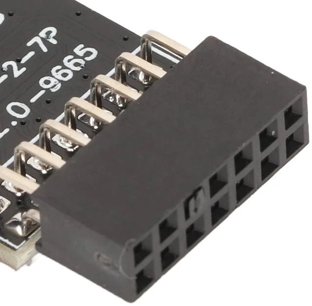 Alt view image 5 of 7 - TPM 2.0 Module Chip with 14 Pin Security Module for Motherboards,