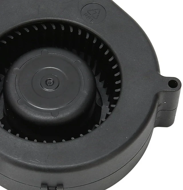 Alt view image 4 of 7 - 9733 97mmx33mm DC 5V USB Blower Brushless Cooling Fan, Quiet 97mm Mini USB Blower Fan with Speed Control for Receiver DVR Modem AV Cabinet Cooling