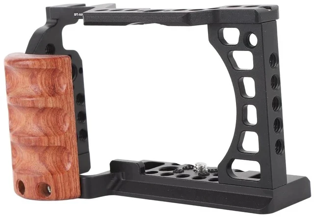 Alt view image 2 of 7 - Camera Cage, Aluminum Camera Cage Extension Frame Snug Fit for 6500