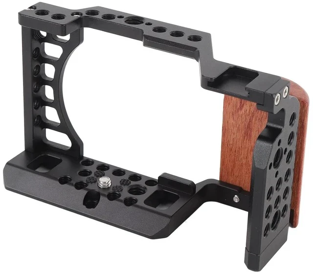 Alt view image 6 of 7 - Camera Cage, Aluminum Camera Cage Extension Frame Snug Fit for 6500