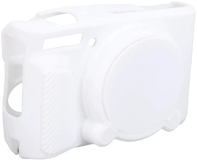 Main image of Silicone Chamber to Sliding Against Sliding Adjustment to the Digital Chamber SX740 SX730 Soft Protective Cover for Outdoor Travelers (White)