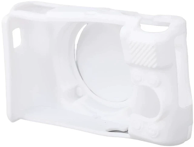 Alt view image 4 of 7 - Silicone Chamber to Sliding Against Sliding Adjustment to the Digital Chamber SX740 SX730 Soft Protective Cover for Outdoor Travelers (White)