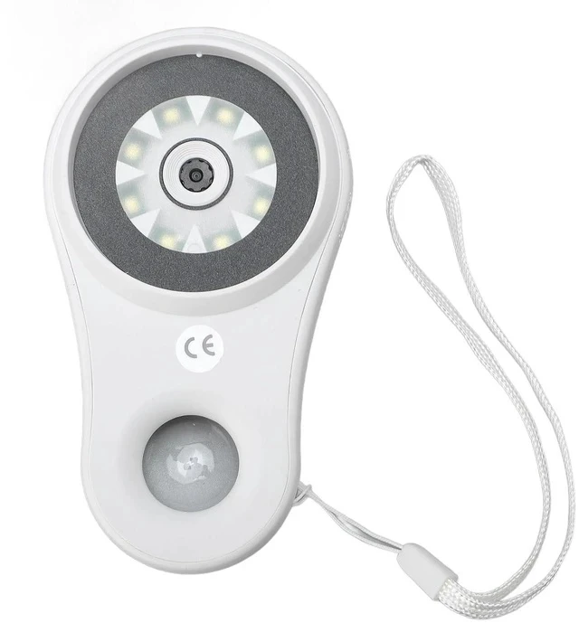 Alt view image 6 of 7 - Macro Digital Microscope Portable, Hand Held Digital Magnifying Glass with 2.0 inch Color Screen,500x Magnification,Built - in 8LEDs,2MP, 400mAh Rechargeable Battery, (White)
