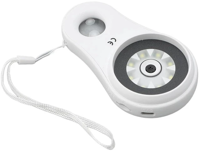 Alt view image 7 of 7 - Macro Digital Microscope Portable, Hand Held Digital Magnifying Glass with 2.0 inch Color Screen,500x Magnification,Built - in 8LEDs,2MP, 400mAh Rechargeable Battery, (White)