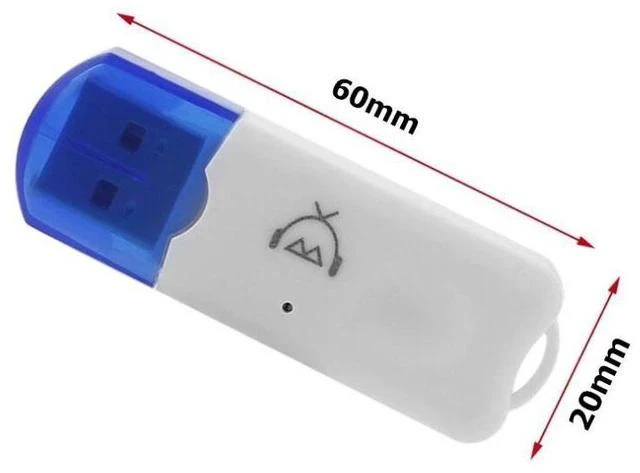 Alt view image 7 of 7 - USB Bluetooth Audio Receiver AUX Car Audio Receiver, Bluetooth V2.1 Adapter, Wireless Music Streaming Dongle for Car / Home Stereo / Speaker
