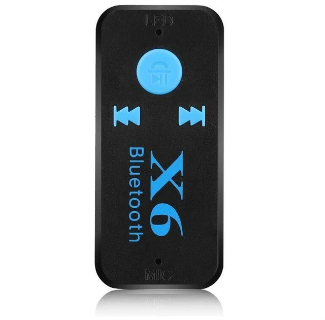 Alt view image 2 of 7 - X6 Car Bluetooth Audio Receiver Bluetooth Transmitter, 3.5mm AUX Wireless Adapter for Car / Home Stereo / Speaker / Headphone