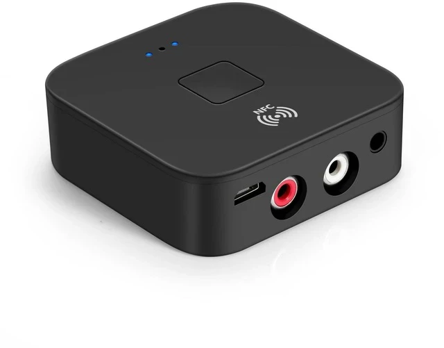 Alt view image 3 of 4 - RCA Bluetooth Music Receiver NFC Bluetooth Receiver, Bluetooth 5.0 Car/Home Audio Adapter for Speakers
