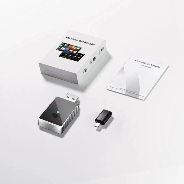 Alt view image 2 of 7 - Wired to Wireless CarPlay Box Upgraded Android Smart Car Connectivity Module, CarPlay Dongle WiFi Auto Connect Plug and Play Compatible with iPhone and Android for Factory Wired CarPlay Vehicles