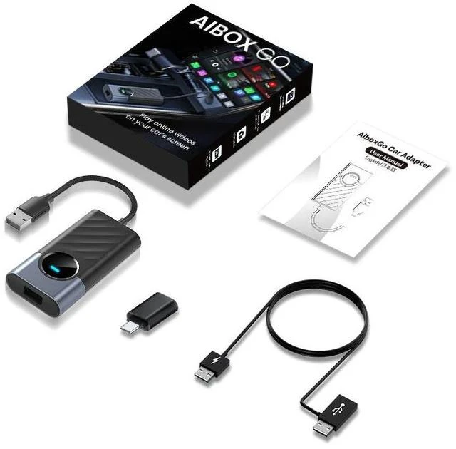 Main image of Wired to Wireless CarPlay Box Android Auto Car Connectivity Module, Plug and Play CarPlay Wireless Adapter Dongle for Factory Wired CarPlay Vehicles, Auto Connect Car Multimedia Streaming Box Compatib