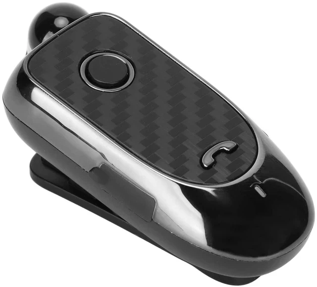Alt view image 6 of 6 - Bluetooth Headset, Retractable Business Lavalier Earphone, Multifunction Vibrating Caller ID Clip Sports Earphones for Sports Workout Driving