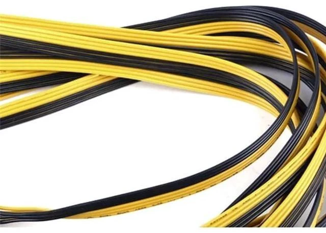 Alt view image 6 of 7 - 5 Pack 100cm PCI-E 6Pin to 8Pin (6+2Pin) GPU Power Extension Cable, 18AWG Heavy Duty Wire, Mining Rig Special Graphics Card Power Cord