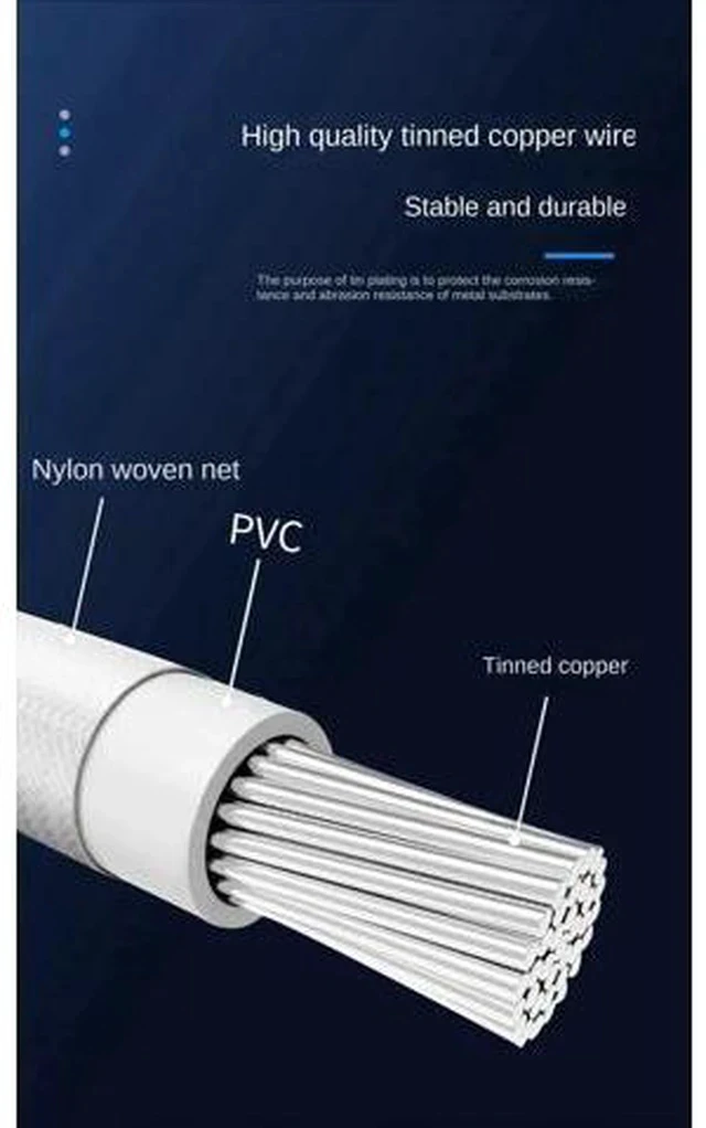 Alt view image 5 of 7 - RGB Luminous 24Pin ATX Power Extension Cable, Dual-Head Acousto-Optic Sync Fiber Optic Glow Cord, 18AWG Tinned Copper, 245mm