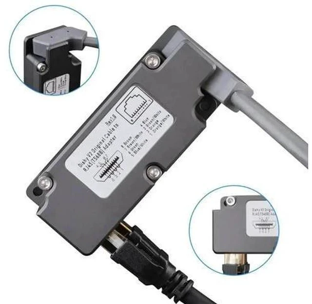 Alt view image 4 of 4 - CB1 Starlink V2 Dishy Adapter, Proprietary Cable to RJ45 Converter with 12V/24V Power Conversion