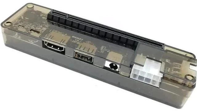 Alt view image 3 of 4 - Beast Series EXP GDC External PCIe eGPU Dock for Laptops, Mini PCI-E Cable Included, No Built-in Power Supply, Compatible with Mini PCI-E / M.2 A Key Slot Notebooks