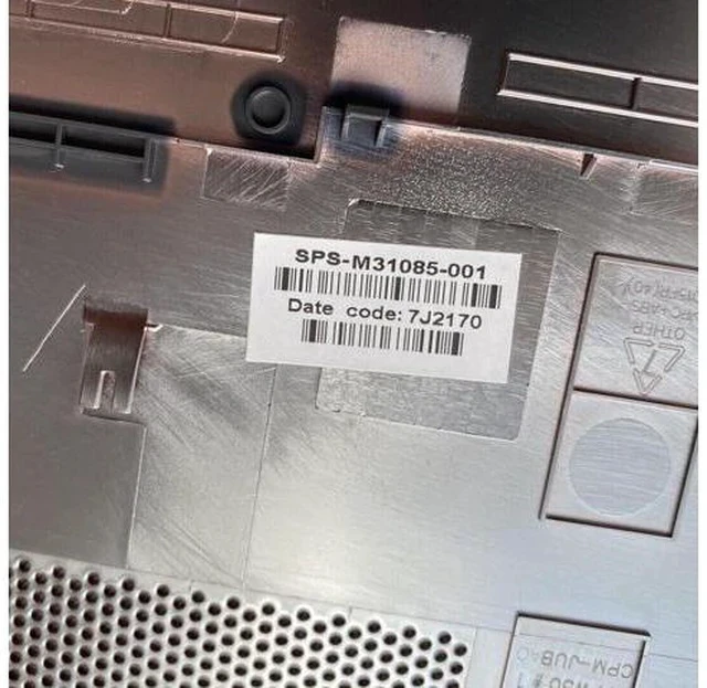 Alt view image 3 of 3 - for 250 255 G8 M31085-001 Gray Laptop Lower Base Bottom Case Cover