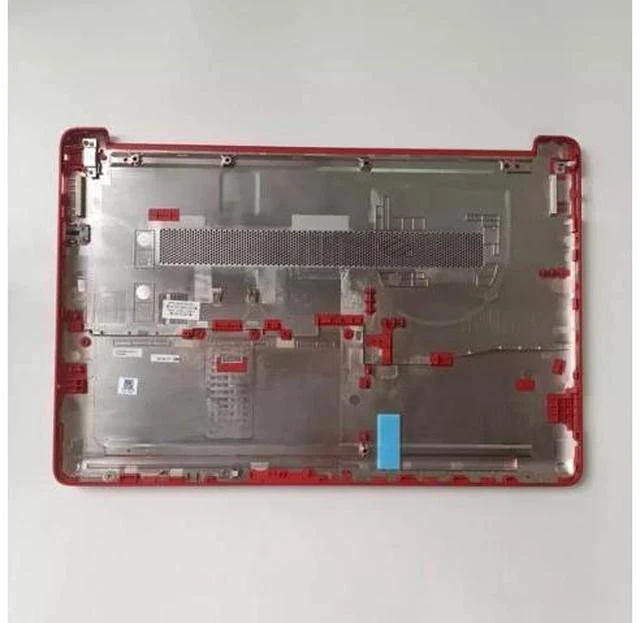 Alt view image 2 of 5 - for HP 15-DW 15DW Bottom Case Red Base Enclosure Cover M03726-001