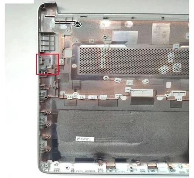 Alt view image 3 of 5 - New Bottom Cover Lower Case for 14-DQ FQ 14S-DR 14S-FR TPN-Q221 L64894-001