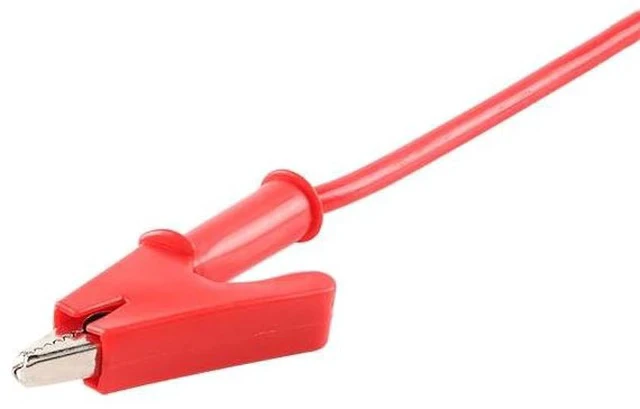 Alt view image 3 of 3 - Alligator Clips Wires Test Leads, Dual Ended Crocodile Wire Jumper Cables Heavy Duty Wire for Electrical Testing,1m Red 1500V 10A 2PCS