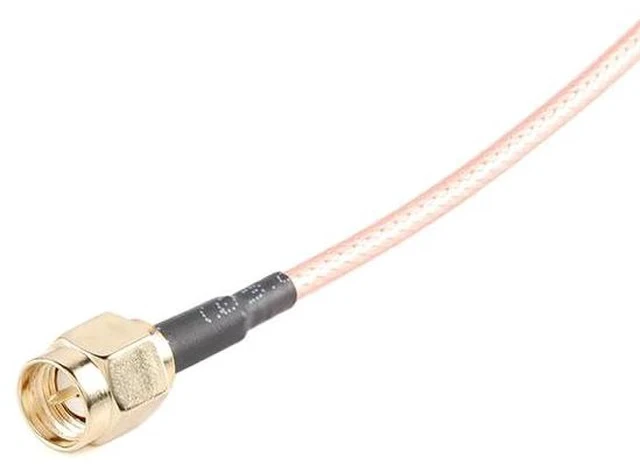 Alt view image 4 of 4 - SMA Male to Double Alligator Clips Tester Cable-RG316 50cm RF Alligator Clips Electrical with Wires Crocodile Clip Thread 2PCS