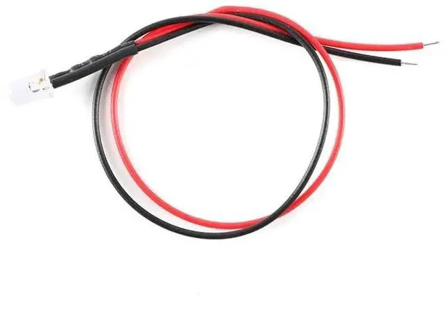 Alt view image 4 of 4 - 5mm 12 Volt LED Lights Emitting Diodes with Wire, LED 5-12V,0.1W, Mini LED Lights for Crafts, Toy Cars,12V Mini Single Led Red 50PCS