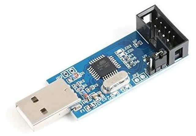 Alt view image 5 of 5 - 2Pcs ATMaga8 51 52 AVR Programmer SP USB ASP Downloader USBISP Download Cable 10P Cable