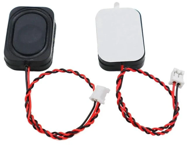 Alt view image 5 of 5 - 3pcs 3020 4 3W Horn Speaker with 2-Pin Cable for Smart Voice Box