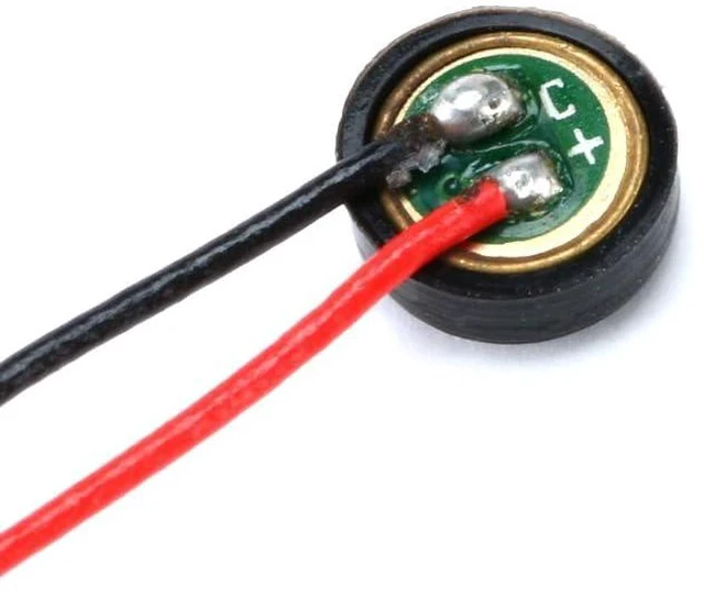 Alt view image 2 of 5 - 30pcs 4015 Wired Microphone Head 4x1.5mm High Sensitivity Voice Activated Recording Mic