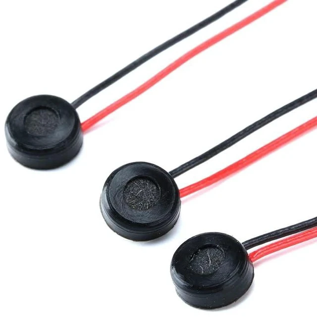 Alt view image 3 of 5 - 30pcs 4015 Wired Microphone Head 4x1.5mm High Sensitivity Voice Activated Recording Mic