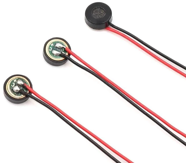 Alt view image 4 of 5 - 30pcs 4015 Wired Microphone Head 4x1.5mm High Sensitivity Voice Activated Recording Mic